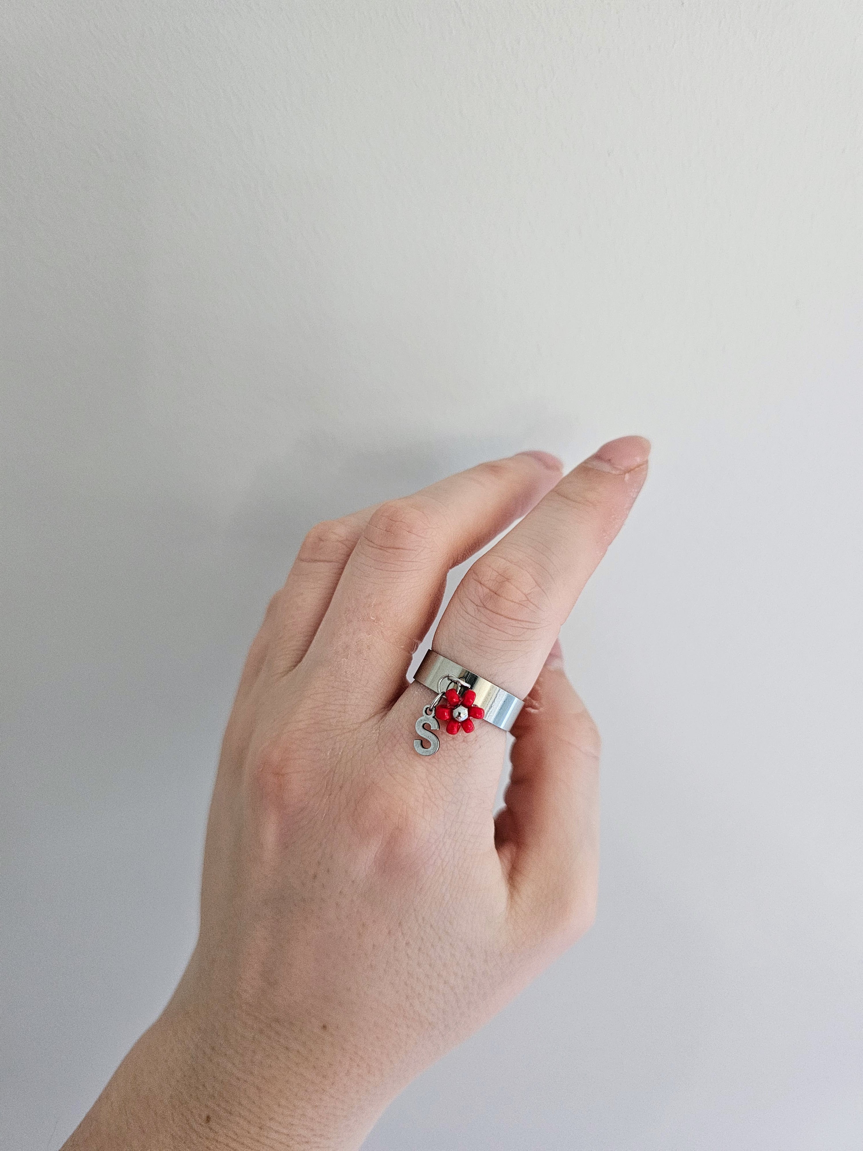 Bague Capucine - Argenté (personnalisable)