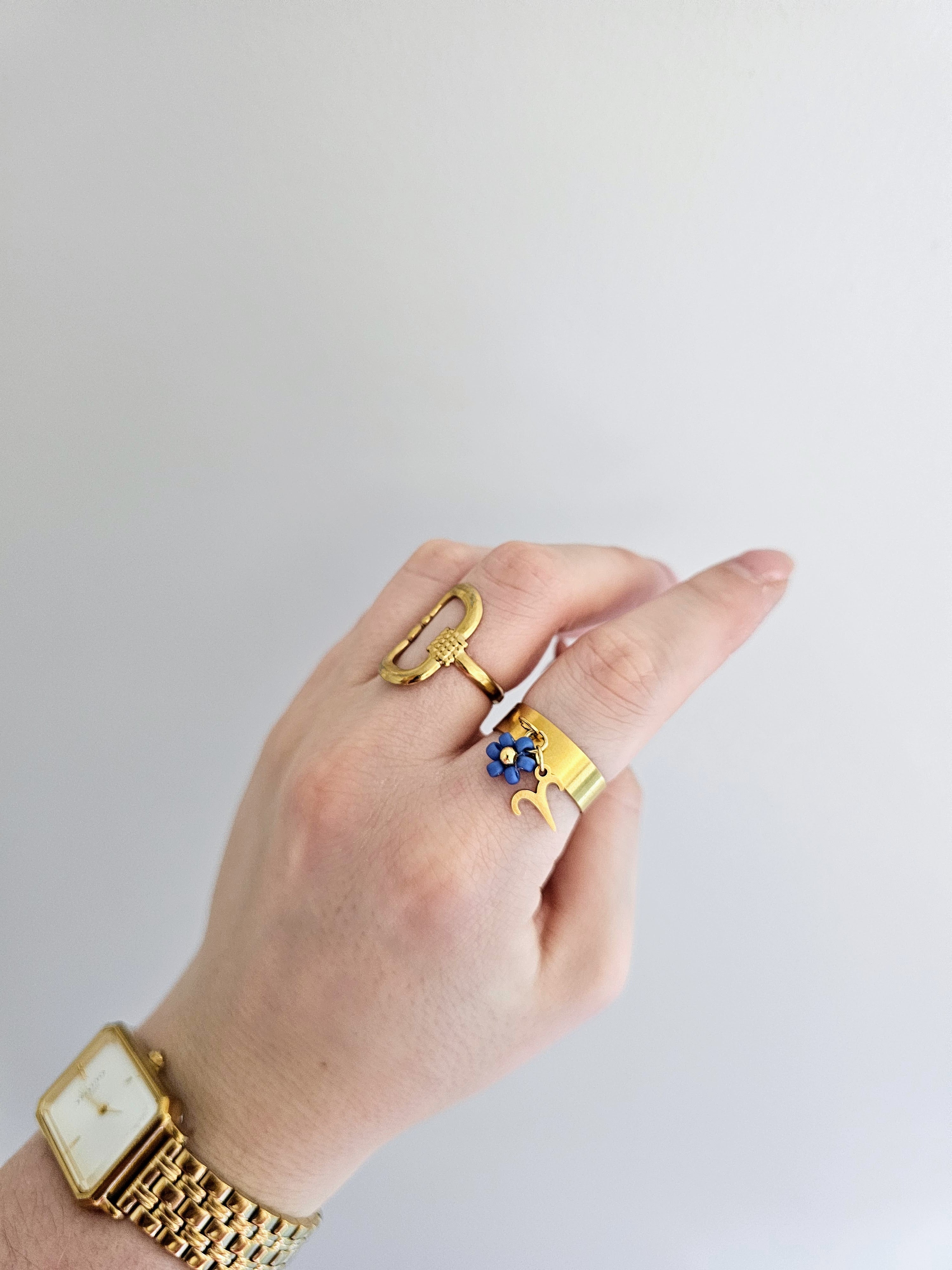 Bague Capucine - Doré (personnalisable)